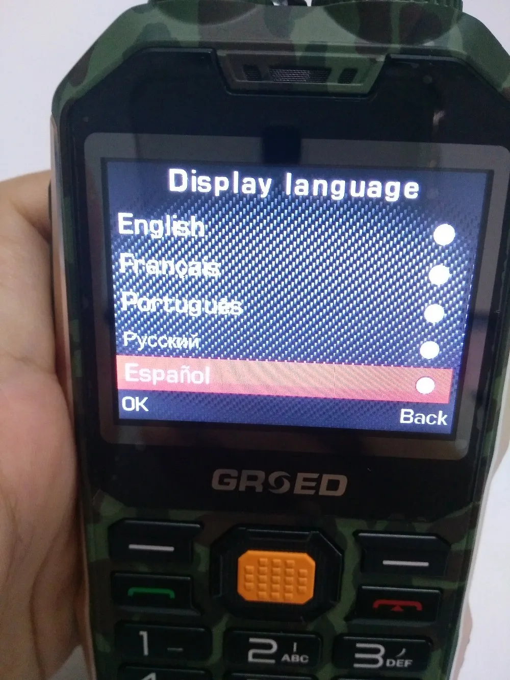 E8800 телефон Walkie Talie телефон противоударный SOS 8800 мАч батарея SOS длительное время ожидания внешний аккумулятор Фонарь FM PTT мобильный телефон