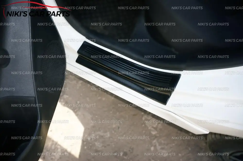 Накладки на дверные пороги для Kia Rio III 2011 2014/2015 2017 аксессуары отделки из АБС
