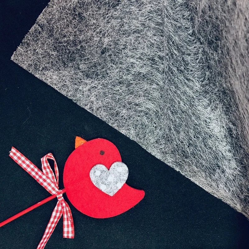 Нетканые тканевые переплетения железа на шитье двусторонний клей один метр