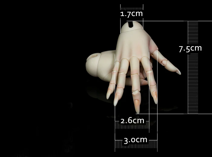 Шарнирные стрелки HeHe BJD для мужских кукол 1/3 бесплатная доставка|bjd sd|jointed handssd bjd |