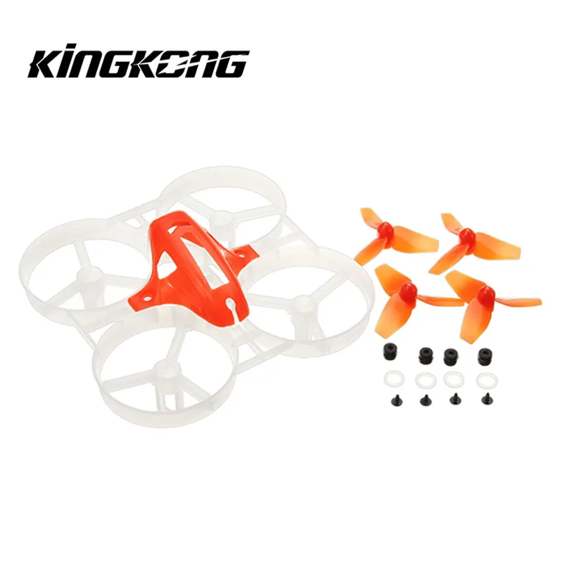 Лучшее предложение 40 мм пропеллеры 75 рамка набор наборы для Kingkong Tiny7 крошечные Whoop
