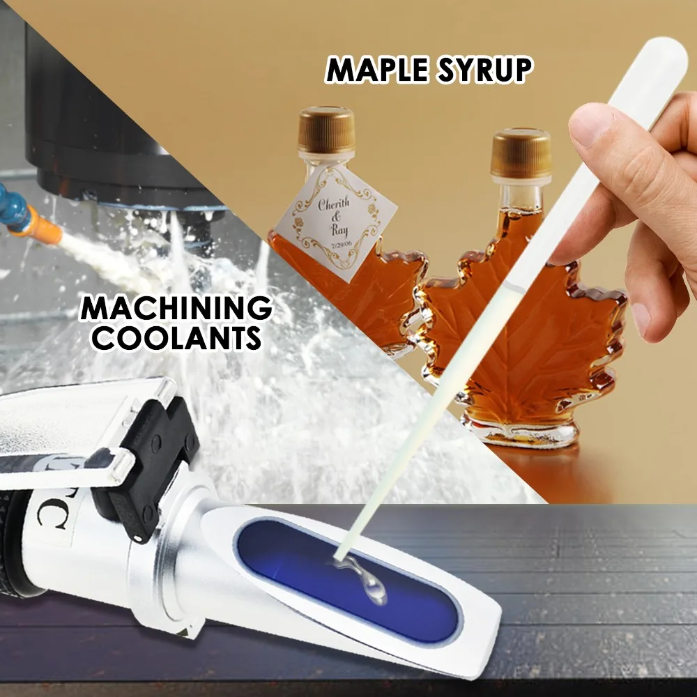 Рефрактометр по шкале Брикса 0-10% с растворами низким содержанием сахара ATC