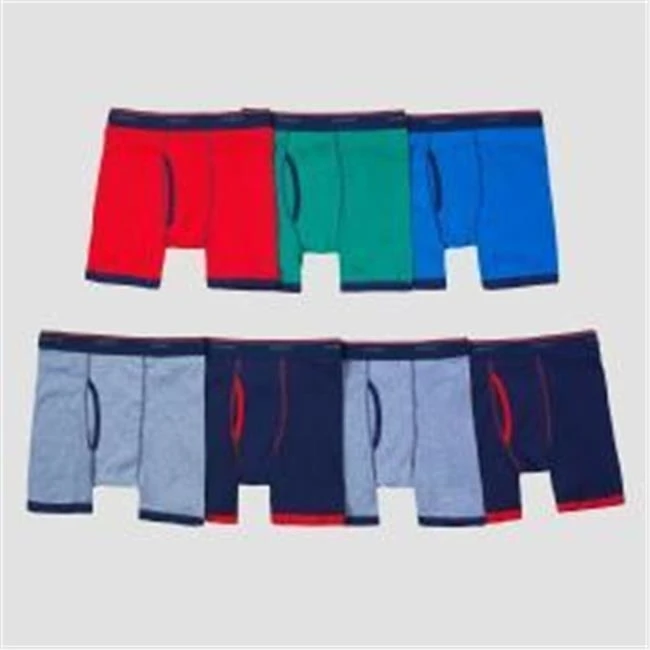 Hanes/Коллекция 00090563683840 года спортивные трусы боксеры для мальчиков комплект из 7