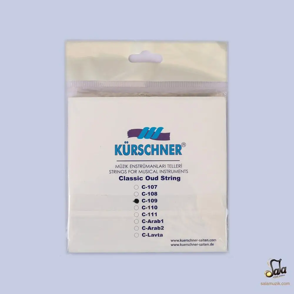 Профессиональные AL Струны для турецких OUD UD KURSCHNER 0,09 KSO-109