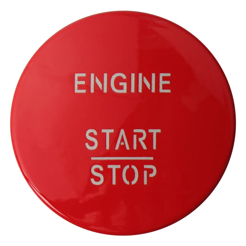 Red VODOOL универсальный ключ Go Start Stop кнопочный переключатель зажигания двигателя 2215450714 для Mercedes Benz W164 W204 W205 W212 W221 - Цвет: Red