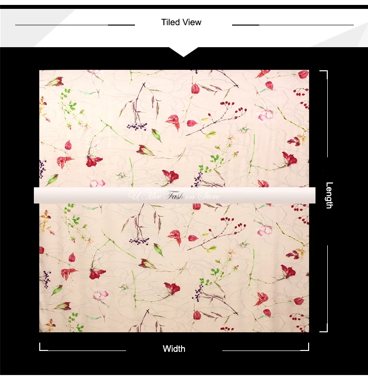 

CNUM SP742 Pure Silk/ Flower, Pink /Silk Fabric 93% Silk 7% Spandex Elastic/ Width 1.29yd Thickness 19mm/ Unit: Meter