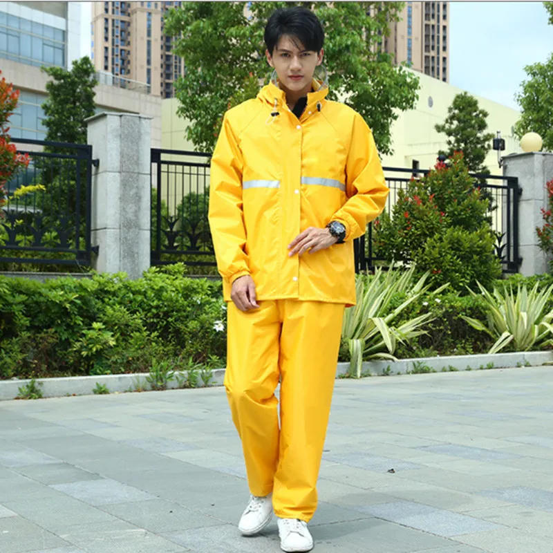 Дождевик водонепроницаемые и ветрозащитные дождевые брюки Новинка для взрослых
