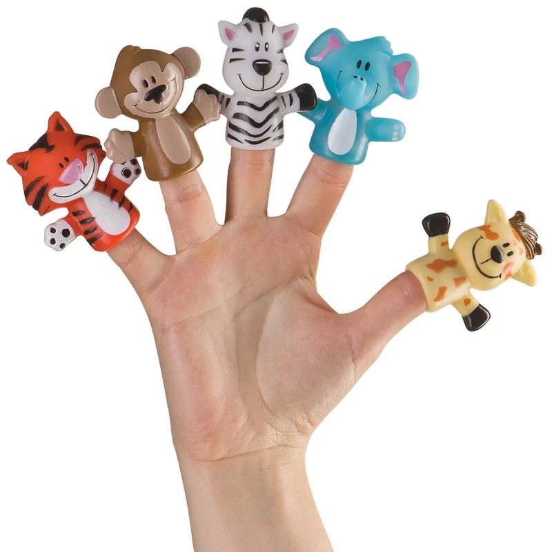 Набор игрушек на пальцы &quotFUN AMIGOS&quot Happy Baby 32010|baby toys set|set ofhappy baby |