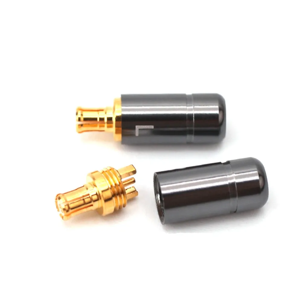 Haldane HiFi наушники DIY булавки разъем для CKS1100 E40 E50 E70 Позолоченный разъем