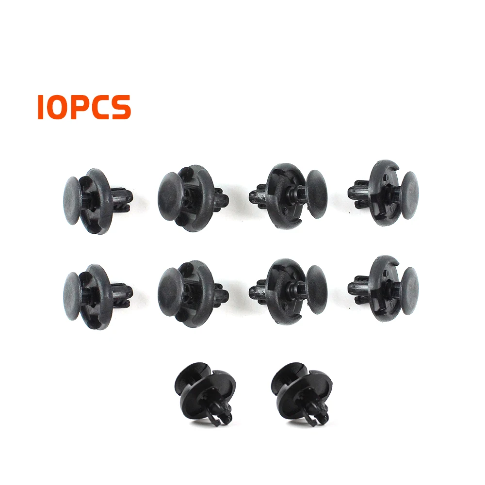 

10PCS/lot 7mm Plastic Rivets For Toyota Plastic Clips Car Fender Bumper Cover Trim Panel Retainer Car Push Pin Auto Part