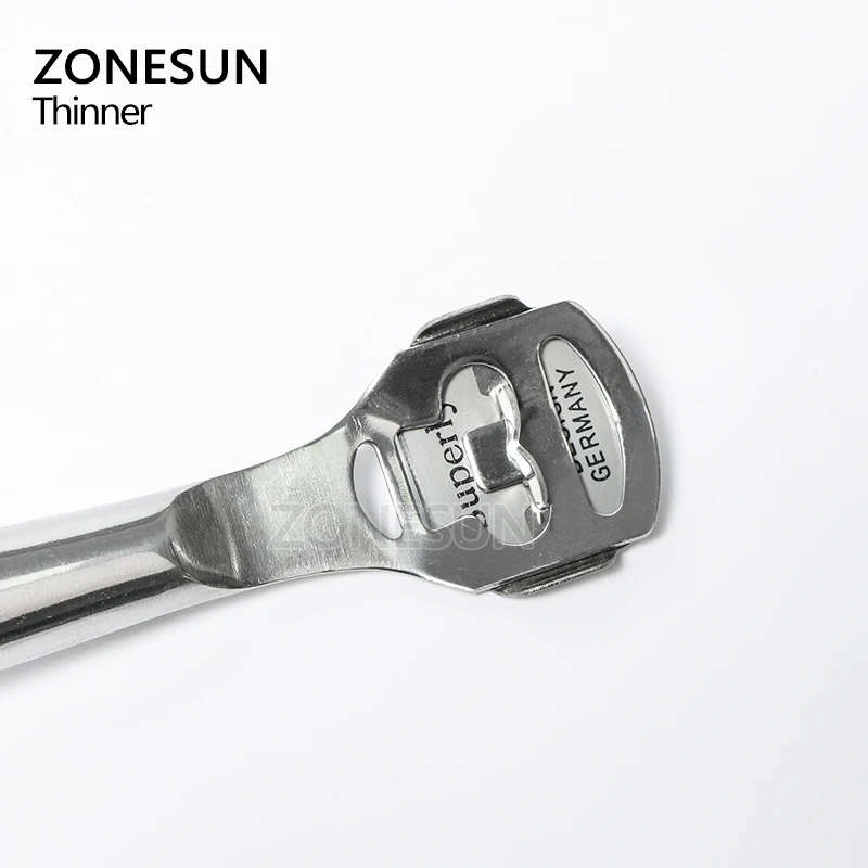 Нож ZONESUN из кожи инструмент для вырезания тонких ножей безопасный нож резки