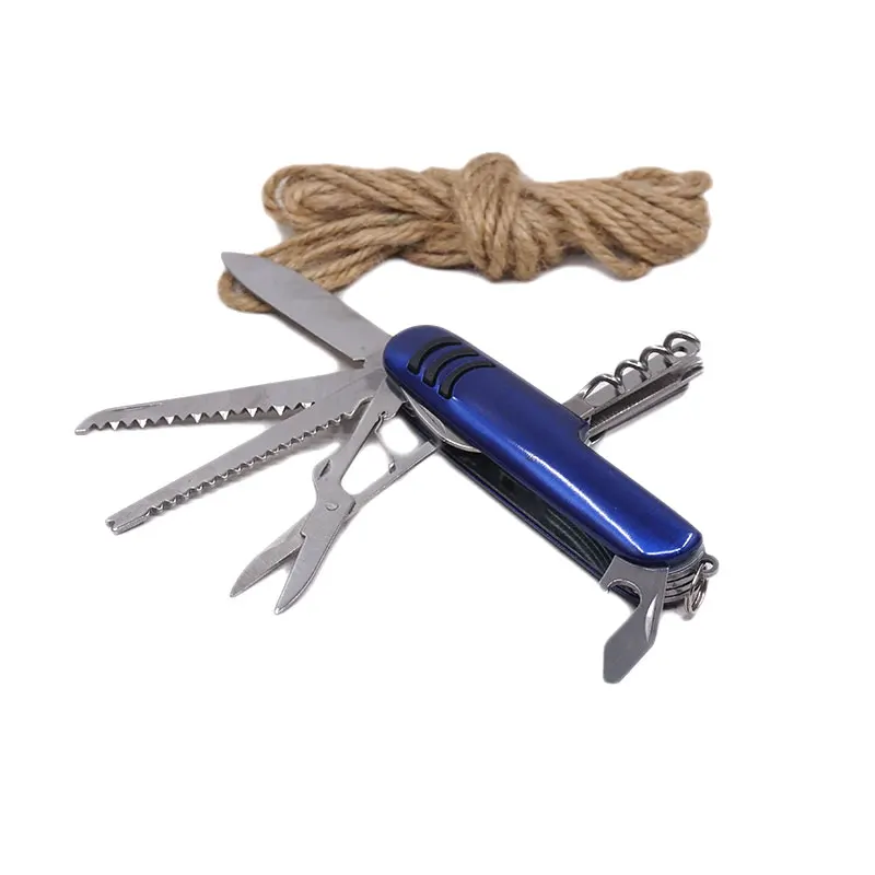 11 in 1 Multi Function Folding Knife Screwdriver Plier Keychain Camping Hunting Hiking Pocket Knives Outdoor EDC Tool |
