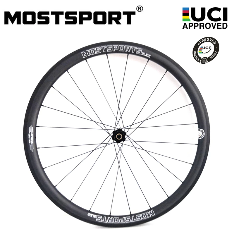 MOSTSPORT 38 мм клинчерные карбоновые колеса с прямым вытяжным DT Swiss 350 втулки Sapim CX RAY