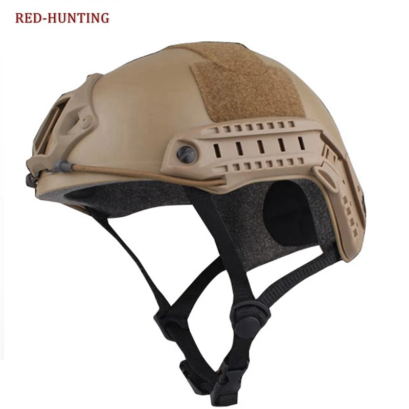 

Tactical Army Military Protective Helmet Fast PJ Cover MH Airsoft Helmet Sports Accessories Face for Jumping Paintball