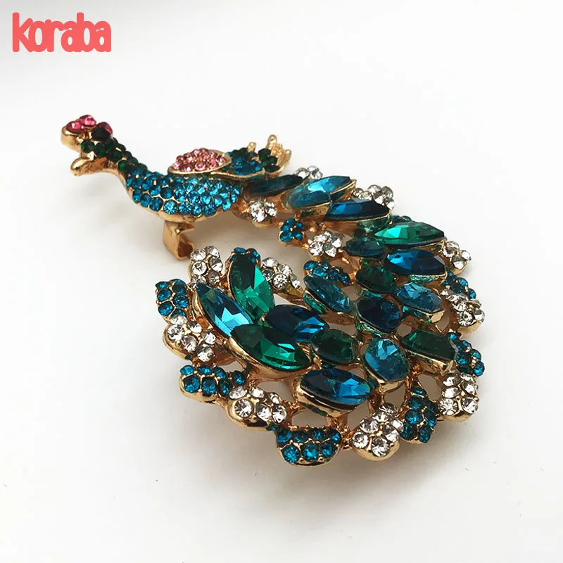 KORABA2018 Новый Кристалл Брошь Pin ювелирных Accessorise сине-белые модные женские туфли