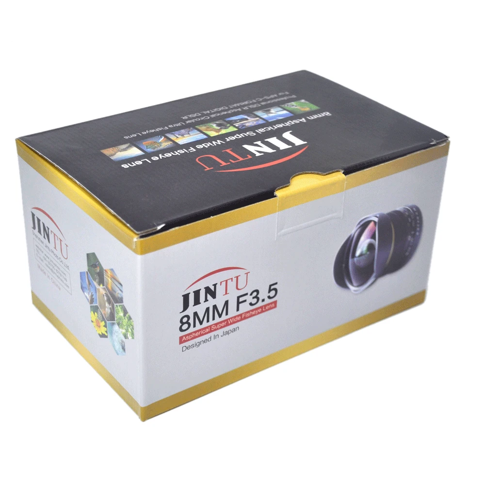 JINTU «рыбий глаз» 8 мм f/3,5 ручной Широкий формат с фиксированным фокусным расстоянием Рыбий глаз объектив с фиксированным фокусным расстоянием для Canon 60D 60Da 50D 7D 6D 5D 5DS 1DS T7i T7s T7 T6s T6i T6 T5i T5 T4i T3
