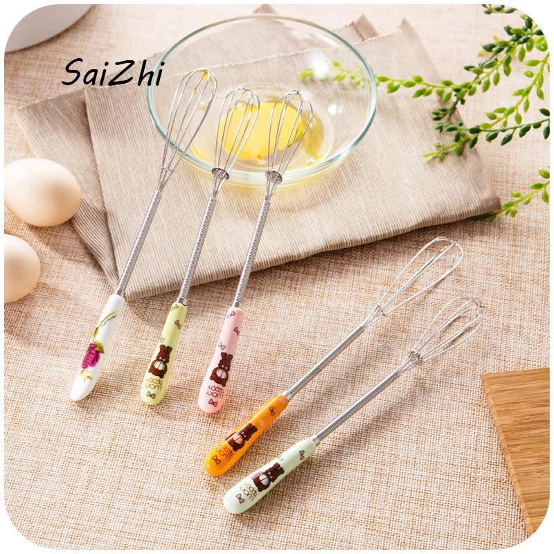 Многофункциональные керамические ручки из нержавеющей стали ручные венчики для