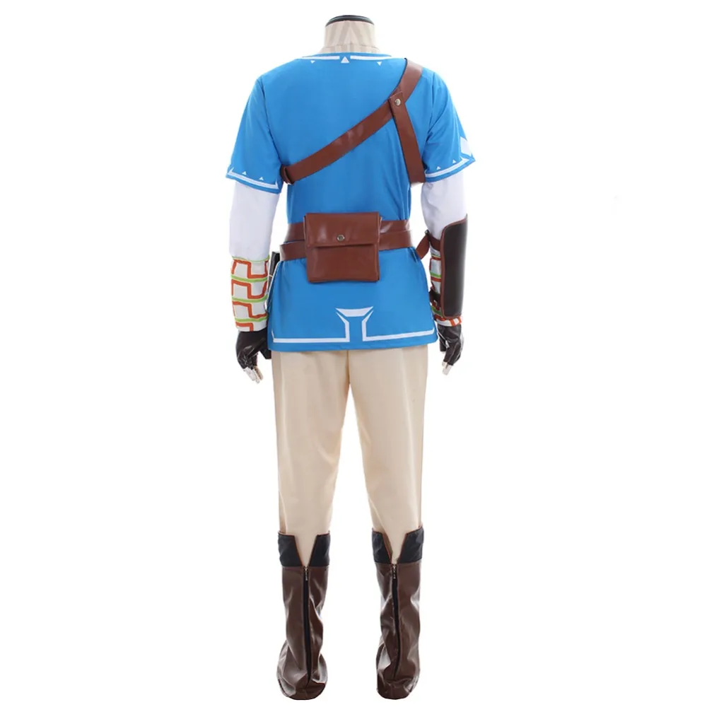 Легенда о Зельде дыхание диких звеньев Косплей Костюм для битвы мужской костюм