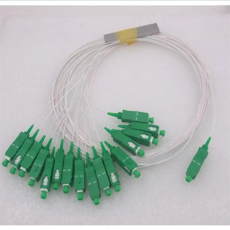 Оптоволоконный мини Сплиттер AUA 10 шт./лот 1x16 SM SC APC PLC|Детали устройств связи| |
