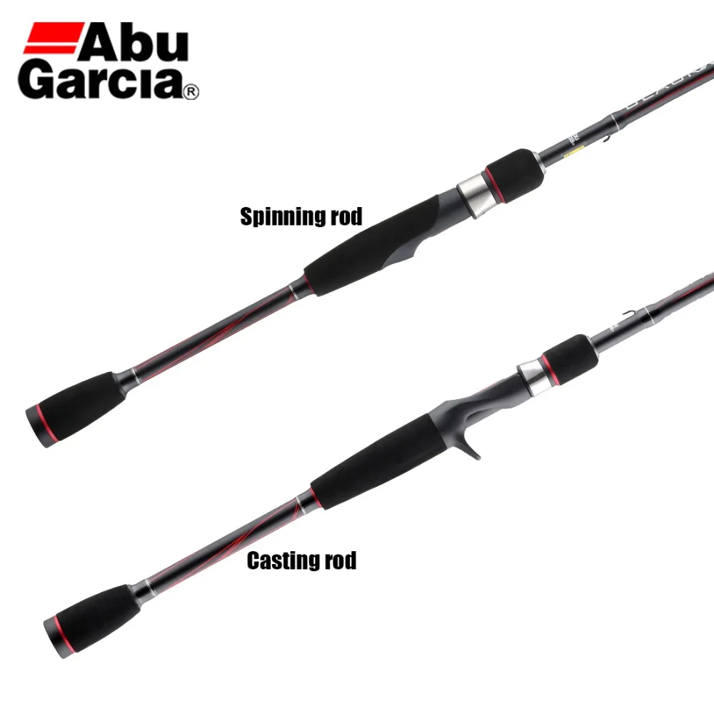 Abu Garcia Black Max BMAX 1,98 м 2,14 м 2,44 м спиннинговая Удочка M мл два наконечника быстрого действия углеродное волокно Морская Рыбалка снасти