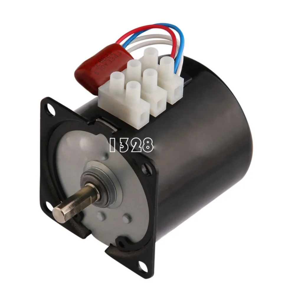 A60KTYZ K7014 синхронный Шестерни мотор 220V 50HZ 60r/мин 14W 0 33 мкФ|Двигатель переменного