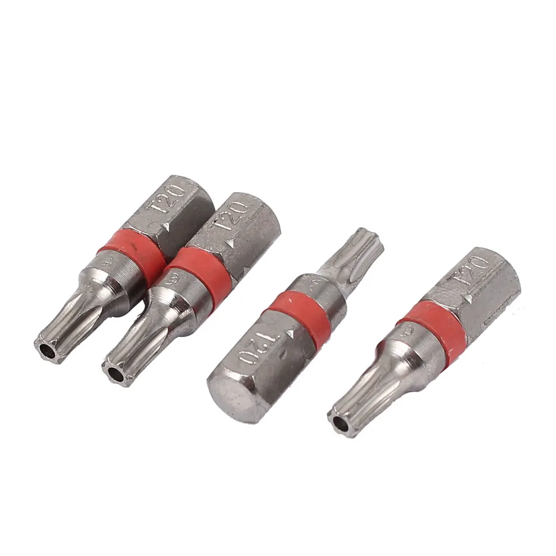UXCELL 4 шт. 1/4 &quotшестигранный хвостовик T20 наконечник Магнитная отвертка Torx