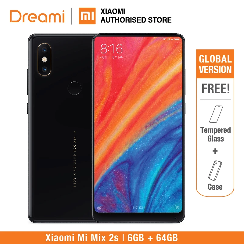 Глобальная версия Xiaomi mi x 2S 64 Гб rom 6 ram (официальная rom) x2s ГБ | Мобильные телефоны и