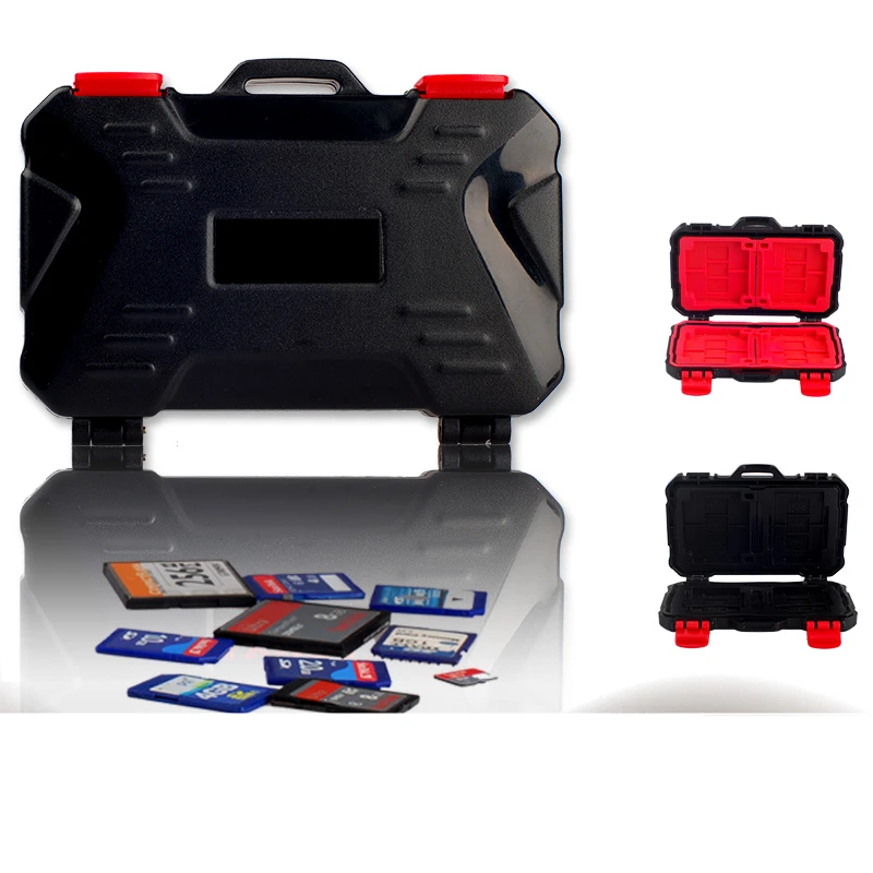 Водонепроницаемый CF SD TF чехол для держателя карты памяти canon nikon sony gopro камера iphone