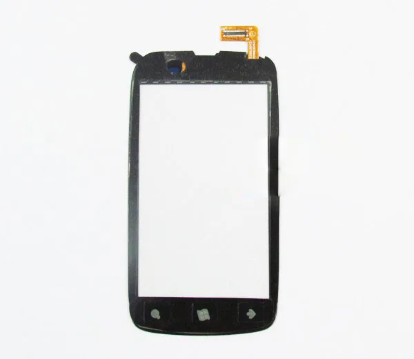 3,7 дюймов для Nokia Lumia 610 Nokia N610 сенсорный экран дигитайзер панель Объектив Стекло Запасная часть черный цвет с лентой