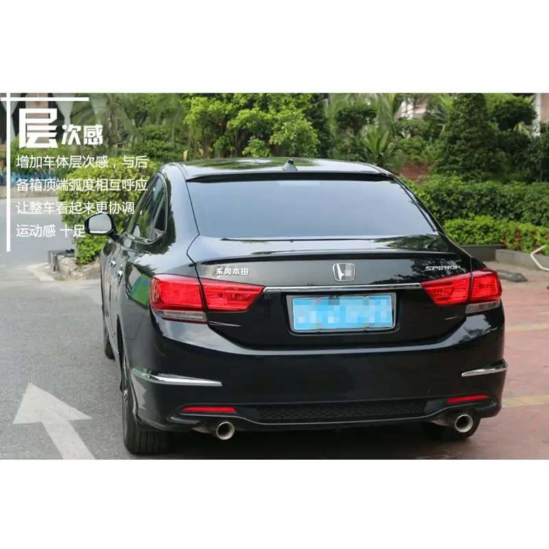 

Applies to for Honda Accord Spoiler 2015-2017 Protocol Lip ABS Material Roof Wing Rear Spoiler For Honda Accord Spoiler