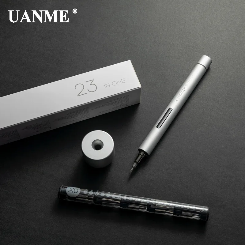 wowstick 1p plus 1p upgraded electric screwdriver aluminium body diy tools kit for phone repair xiaomi smart home free global shipping