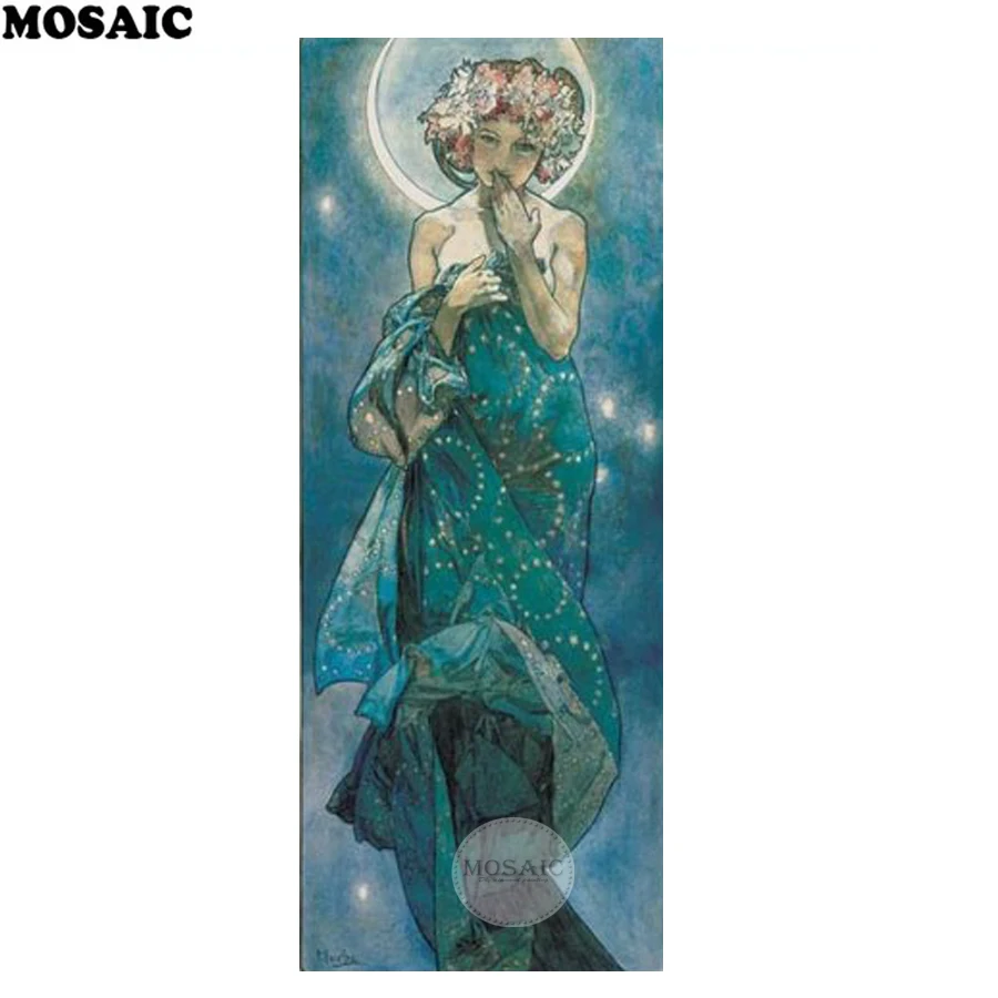 

diamond Painting europe woman Cross Stitch,Diamond Mosaic Portrait Diamond Embroidery,Full,DIY Bead Picture,Home Dec Accessories