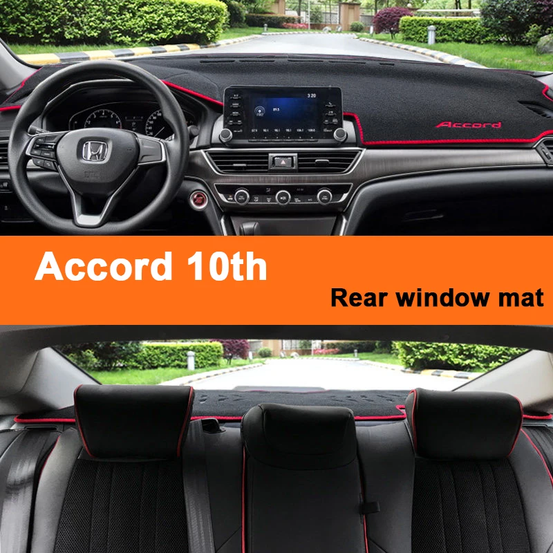 Подходит для Honda Accord 10 th 2018 коврик приборной панели автомобиля защиты от света