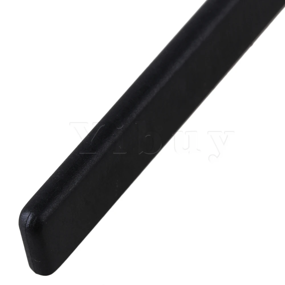 Yibuy Черный 62x8x3 мм мостовое седло 38x7x5 Щелевая гайка для гитары укулеле|Детали и