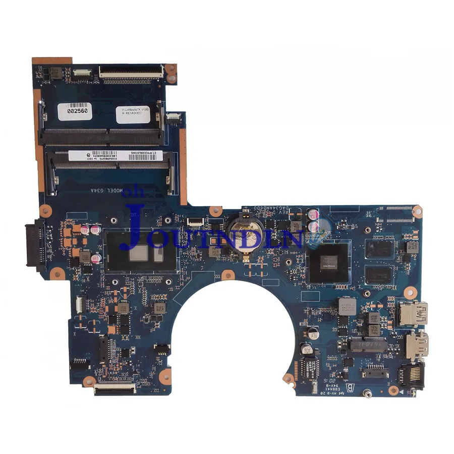 Материнская плата JOUTNDLN для ноутбука HP PAVILION 15 AU 856230 601 501 001 DAG34AMB6D0 W/ i7 6500U CPU 940MX 4 Гб
