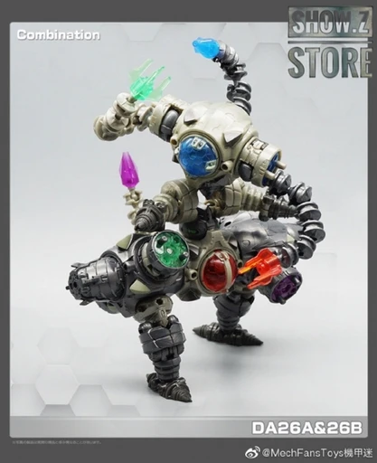 [Show. Z Store] MechFansToys MFT мех вентиляторы игрушки силовой костюм DA 26A DA26A и 26B DA26B набор из 2