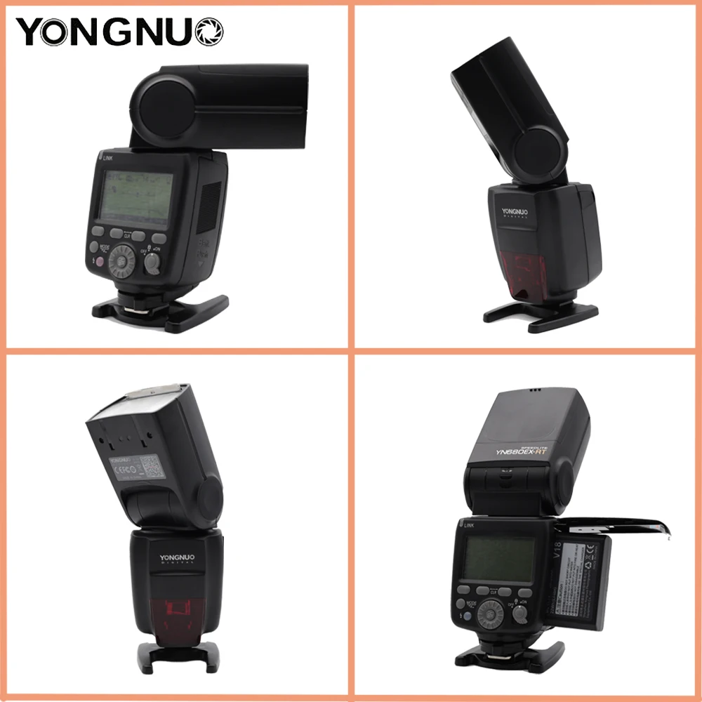YONGNUO Вспышка Speedlite YN680EX RT литиевая 2 4G GN60 беспроводная 1/8000s HSS ttl вспышка для камер