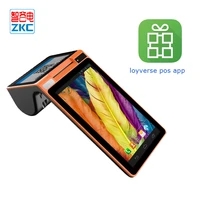 zkc900 android printer pos terminal support barcode scanner nfc reader loyverse pos system