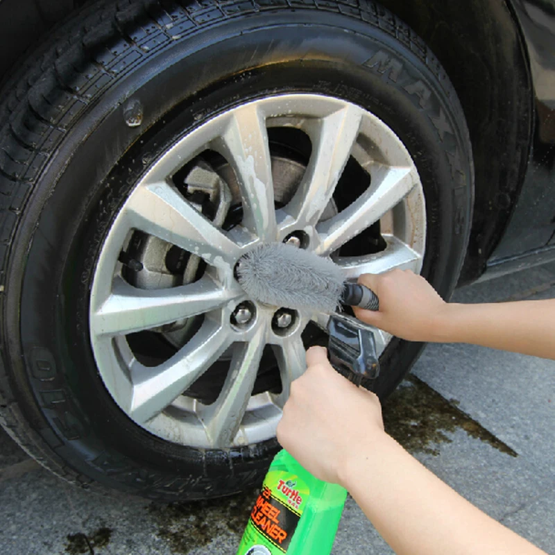 2017 Korper Besonder Car clean tools Round Head Wheel Brush Automobile Steel Bell Tire Rims Cleaning Brushes | Автомобили и