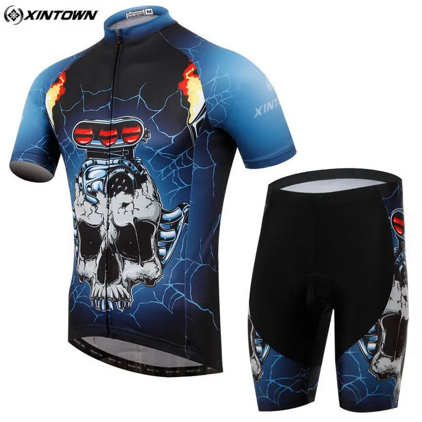 Xintown Bicicleta equipe де Ciclismo Джерси definir Спортивная АО АР Livre DOS Homens de Manga Курта Roupas ciclism |