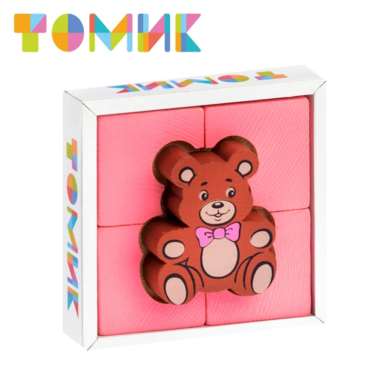 Собирайка &quotМишка&quot (5 деталей) ТОМИК|baby educational toys|baby toysbaby toys |