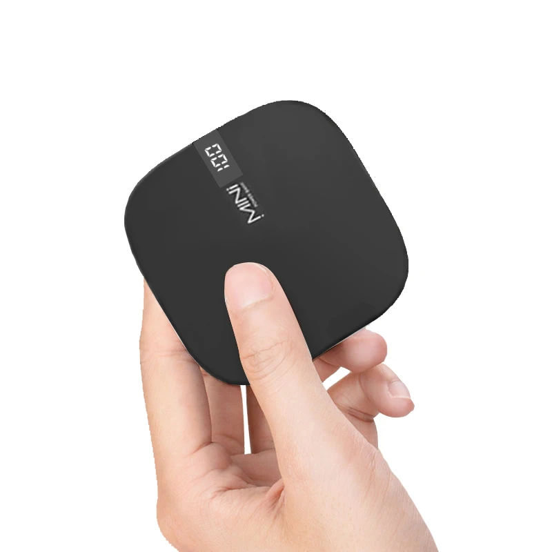 Мини 20000 мАч беспроводной Q3.0 двойной USB внешний аккумулятор портативный