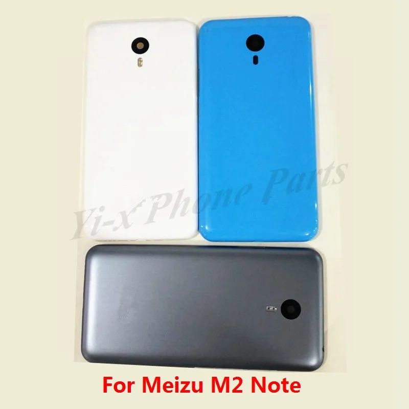 

1pcs For MEIZU M2 Note Battery Door Back Cover Housing Case For Meilan note2 With Camera Lens +flash+Power Volume Buttons