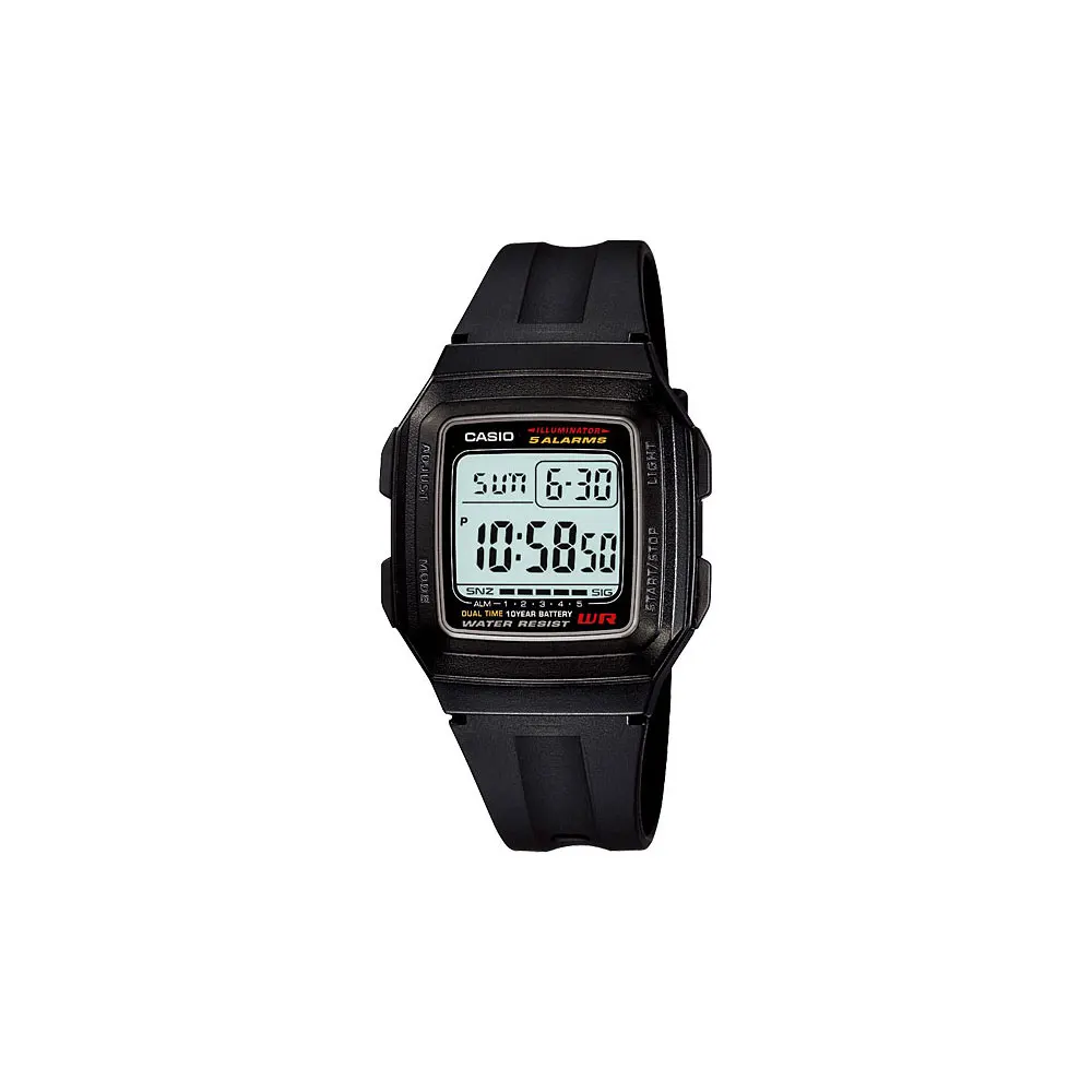 Quartz Wristwatches Casio for mens F 201WA 1A Watches Mans Watch Wristwatch Wrist men|Мужские спортивные часы| |