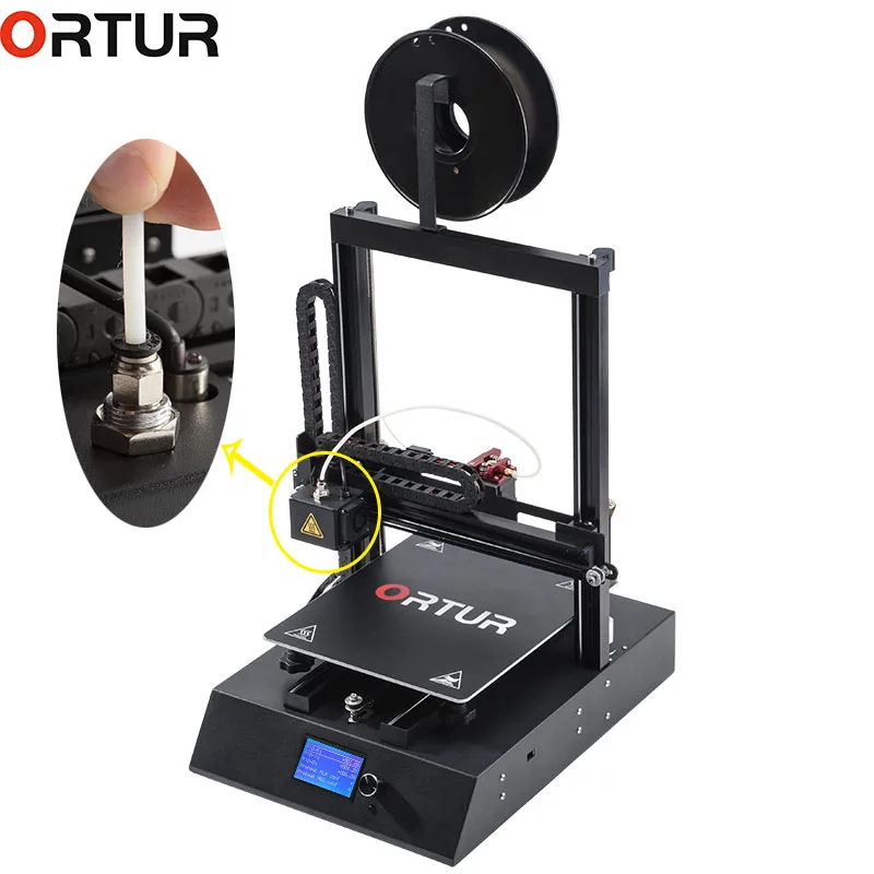 Ortur4 настольный с послойным наплавлением 3d принтер машина все линейные