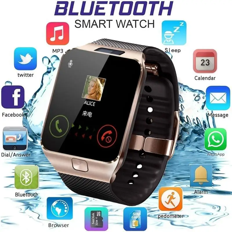 OUTMIX многоязычные часы на Android Водонепроницаемая фотокамера с поддержкой Bluetooth sim