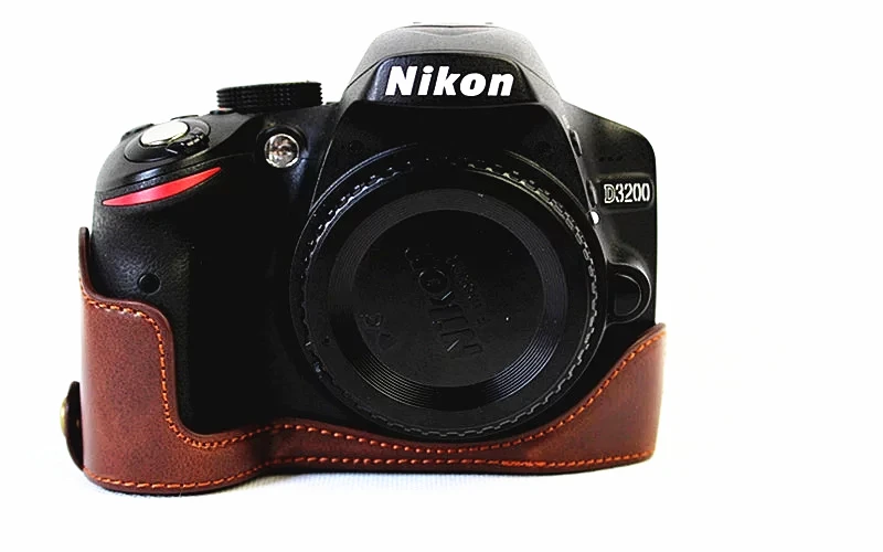 Чехол D3200 из искусственной кожи для камеры nikon Digital SLR