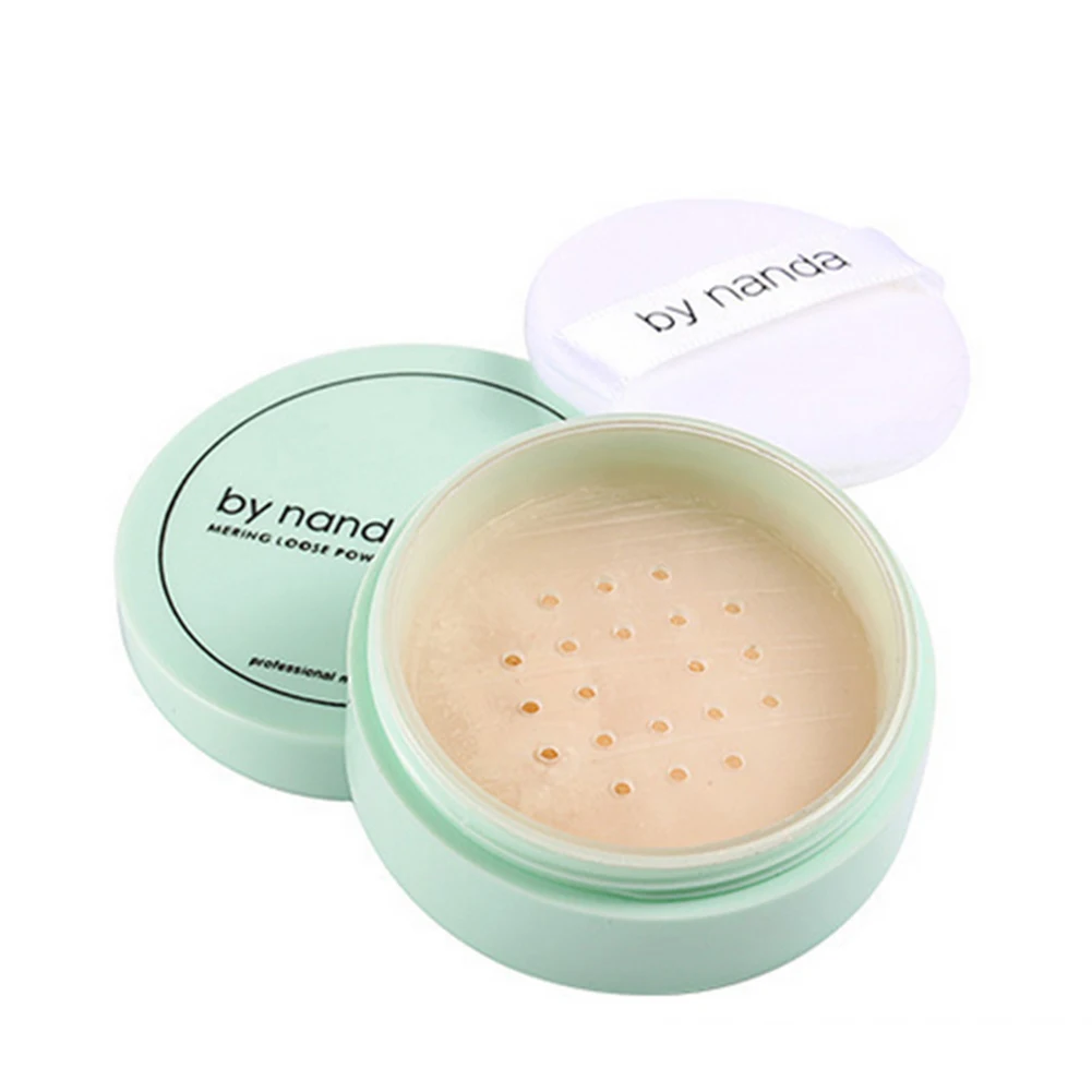 Makeup Foundation Perfect Finish Translucent Smooth Face Loose Powder with Puff | Красота и здоровье