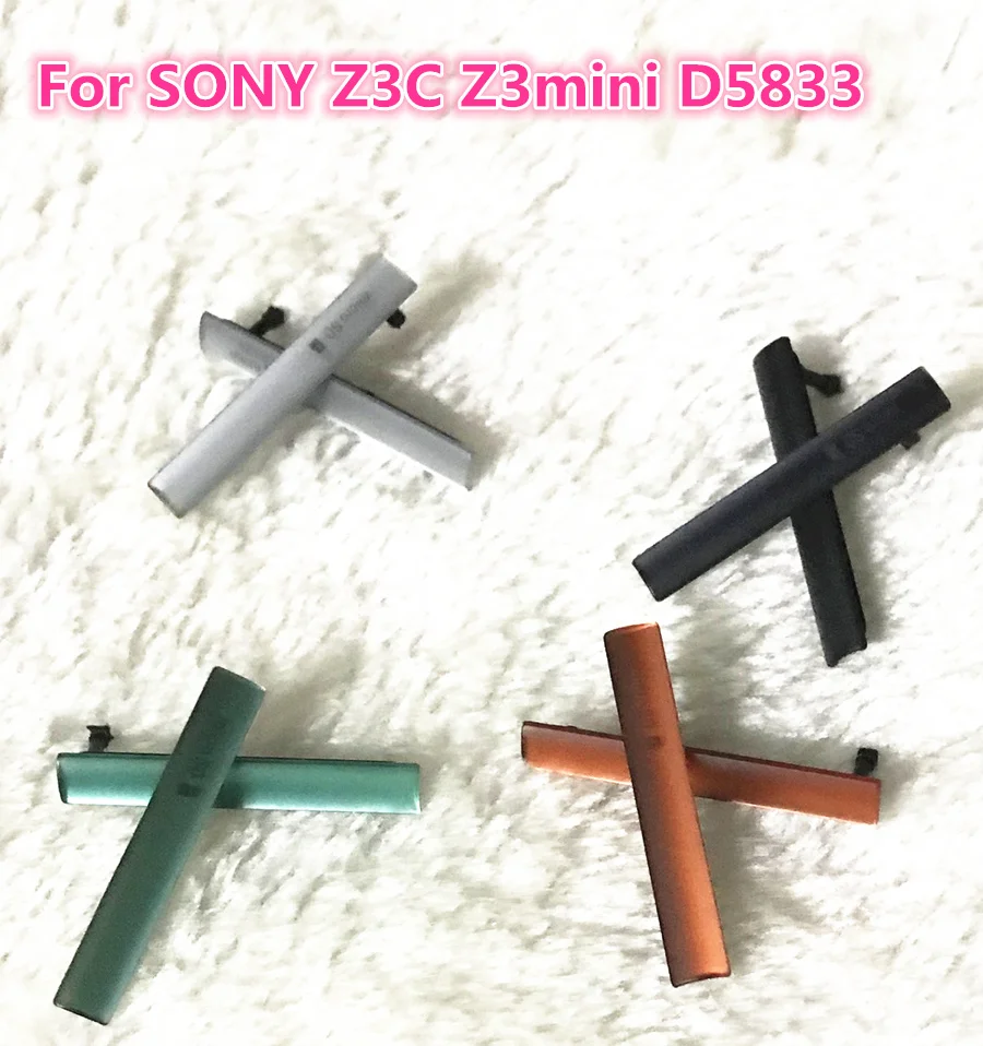 Z3 Compact sim-карта + Micro SD и usb слот для зарядки порт блок пылезащитной заглушки наборы