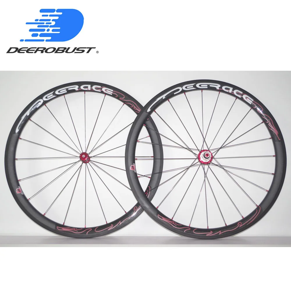 700c 40 мм x 25 карбоновая модель задние колеса для дорожного велосипеда Powerway R36
